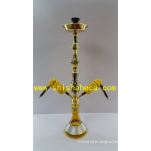 Colorful Best Quality Zinc Alloy Nargile Smoking Pipe Shisha Hookah